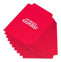Ultimate Guard - Kartentrenner - (10pcs) Rot