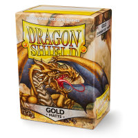 Dragon Shield - Matte - (100pcs) Gold