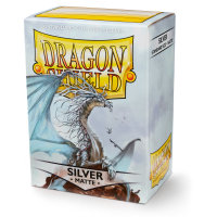 Dragon Shield - Matte - (100pcs) Silver