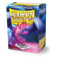 Dragon Shield - Matte - (100pcs) Purple