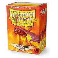 Dragon Shield - Matte - (100pcs) Orange