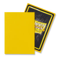 Dragon Shield - Matte - (100pcs) Yellow