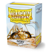 Dragon Shield - Matte - (100pcs) Ivory