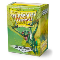 Dragon Shield - Matte - (100pcs) Applegreen