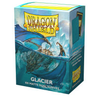 Dragon Shield - Dual Matte - (100pcs) Glacier