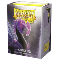 Dragon Shield - Dual Matte - (100pcs) Orchid