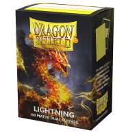 Dragon Shield - Dual Matte - (100pcs) Lightning