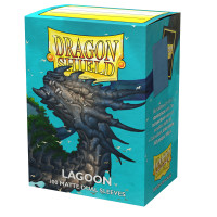 Dragon Shield - Dual Matte - (100pcs) Lagoon