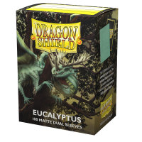 Dragon Shield - Dual Matte - (100pcs) Eucalyptus