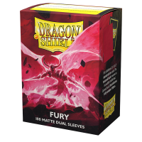 Dragon Shield - Dual Matte - (100pcs) Fury