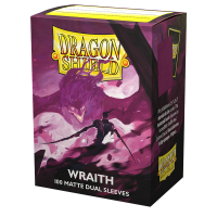 Dragon Shield - Dual Matte - (100pcs) Wraith